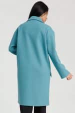 Παλτό oversize μπλε